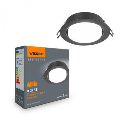 Светильник точечный Videx VL-SPF27R-B