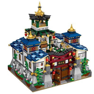 Конструктор LOZ mini Jingwu Hall без фигурок (1032)