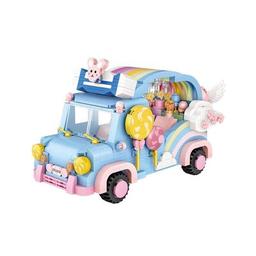 Конструктор LOZ mini Радужный автомобиль (1133)