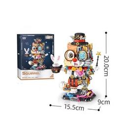 Конструктор LOZ mini Белка (с кнопочным элементом) (1956)