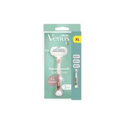 Бритва Gillette Venus Extra Smooth Sensitive RoseGold с 3 сменными картриджами (7702018609994)