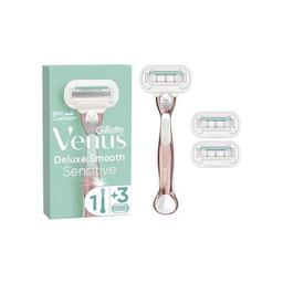 Бритва Gillette Venus Extra Smooth Sensitive RoseGold с 3 сменными картриджами (7702018609994)