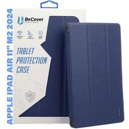 Чохол до планшета BeCover Tri Fold Hard TPU Apple iPad Air 11" M2 2024 Deep Blue (711401)