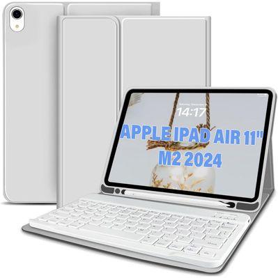 Чехол для планшета BeCover Keyboard Apple iPad Air 11" M2 2024 Gray (711396)