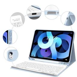 Чехол для планшета BeCover Keyboard Apple iPad Air 11" M2 2024 Light Blue (711397)