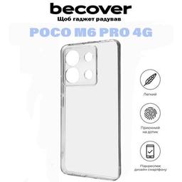 Чехол для мобильного телефона BeCover Poco M6 Pro 4G Transparancy (710893)