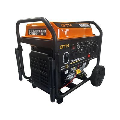 Генератор GTM інверторний DK9000Xi 9,0kW(макс)/8,5kW(ном), руч.старт/Електростарт + Колеса (DK9000Xi)