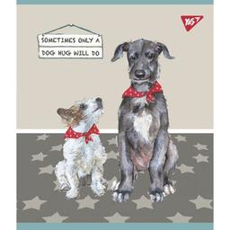 Зошит Yes А5 Dogs 12 аркушів лінія (766804)