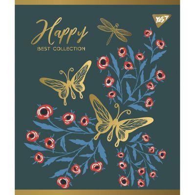 Зошит Yes А5 Happy 18 аркушів клітинка (766817)