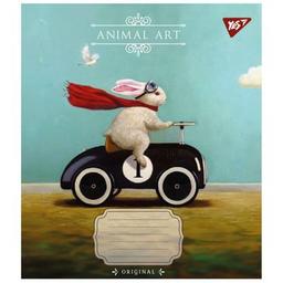 Зошит Yes Animal art 24 аркушів клітинка (767010)