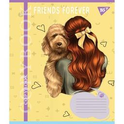 Тетрадь Yes Friends forever 24 листов клетка (767015)