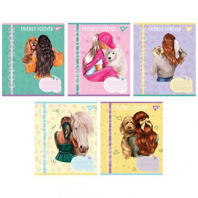 Тетрадь Yes Friends forever 24 листов клетка (767015)