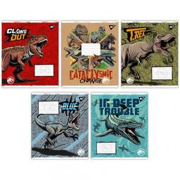 Зошит Yes Jurassic world 12 аркушів лінія (767225)