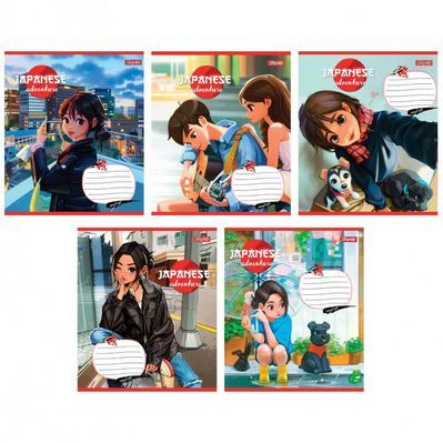 Зошит 1 вересня 1В Japanese adventure 36 аркушів лінія (767075)