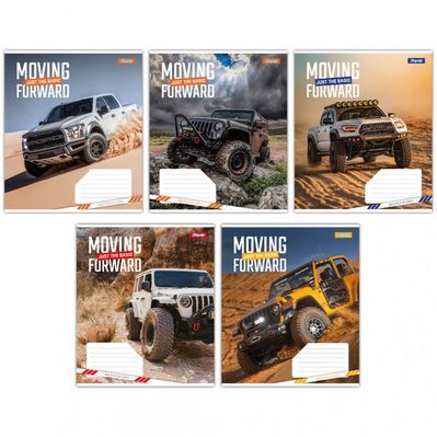 Зошит 1 вересня 1В Moving forward 36 аркушів лінія (767345)