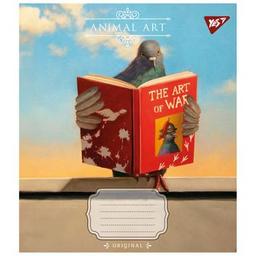 Тетрадь Yes Animal art 48 листов клетка (767103)