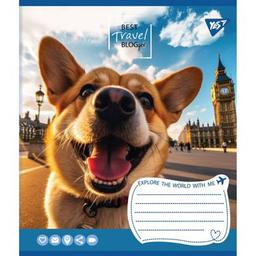 Тетрадь Yes Best travel blogger 36 листов линия (767083)