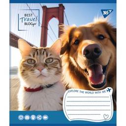 Тетрадь Yes Best travel blogger 36 листов линия (767083)