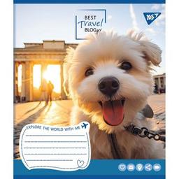 Тетрадь Yes Best travel blogger 36 листов линия (767083)