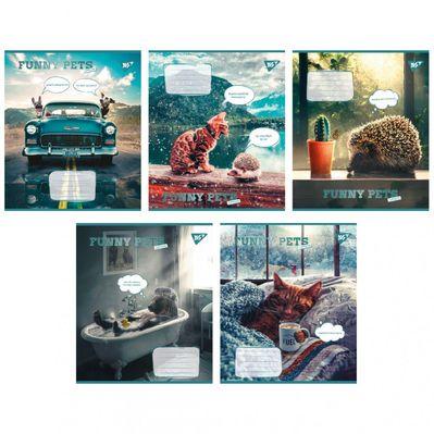 Тетрадь Yes Funny pets 36 листов линия (767087)