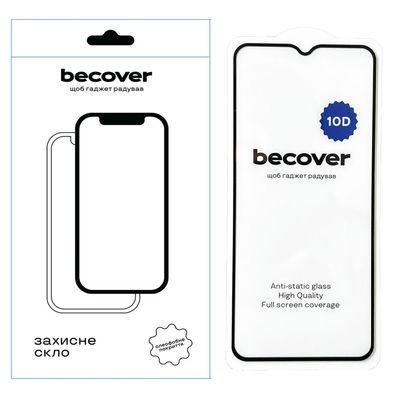 Стекло защитное BeCover Nokia G22 10D Black (711521)