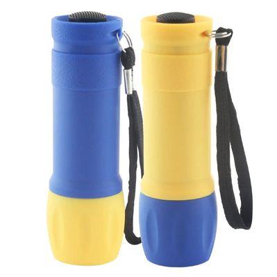 Фонарь Quantum Smile yellow+blue 3W COB 3xAAA 2шт/уп (QM-FL1045-PB)