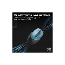 Мышка Promate UniGlide Wireless Blue (uniglide.blue)