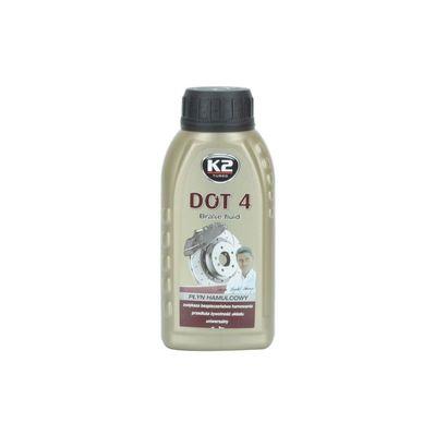 Тормозная жидкость K2 Turbo Brake Fluid DOT 4 0,25 л (T124)