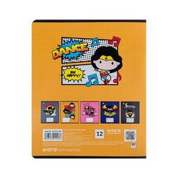 Зошит Kite DC Comics 12 аркушів, лінія (DC24-234)