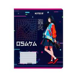 Зошит Kite Anime 12 аркушів, лінія (K24-234-1)