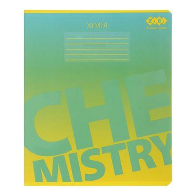 Зошит ZiBi предметний GRADIENT 48 аркушів клітинка, хімія (ZB.1702-06)