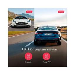 Відеореєстратор LINGDU Dash Cam D200 + Micro SD 64GB (D200)