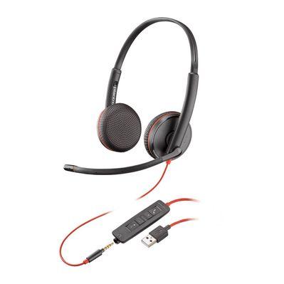 Наушники Poly BlackWire C3225 USB-A HS Stereo Black (80S11AA)