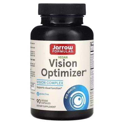 Трави Jarrow Formulas Оптимізатор зору, Vegan Vision Optimizer, 90 вегетаріанських кап (JRW-29003)