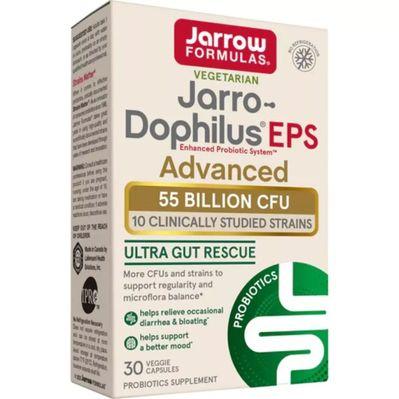 Пробиотики Jarrow Formulas Пробиотики, 55 млрд КОЕ, Jarro-Dophilus EPS, 30 вегетарианских ка (JRW03737)