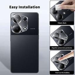 Стекло защитное Dengos POCO M6 Pro 4G + camera module glass (DG-TGSCP-06)