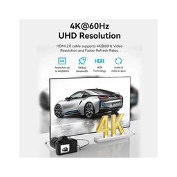 Кабель мультимедийный HDMI to Micro HDMI 3.0m V2.0 4K 60Hz 18Gbps HDR Dolby Vention (AGHBI)
