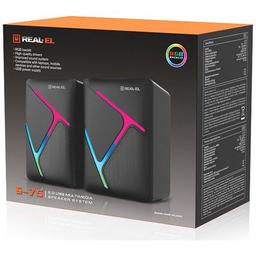 Акустическая система REAL-EL S-75 Black (EL121100015)
