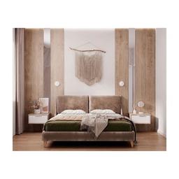 Ліжко Richman 1600 х 2000 Стандарт Вуд Трапеція Місті Грей (R00000042874)