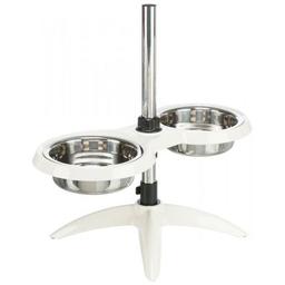 Посуда для собак Trixie на регулируемой подставке (4011905250076)