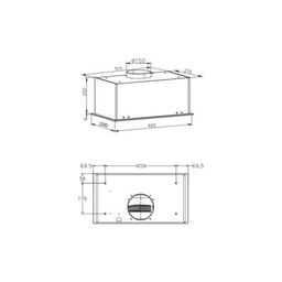 Вытяжка кухонная Hansa OMP6553WGH