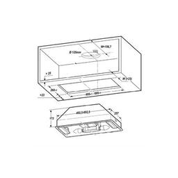 Витяжка кухонна Elica CT17 C BL/A/52