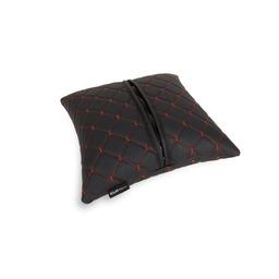 Подушка EVAtech ECO 30x30 см чорна з червоною ниткою (SPSCSBR)