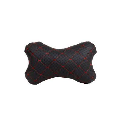 Подушка EVAtech ECO 27х16 см чорна з червоною ниткою (SPCRBR)