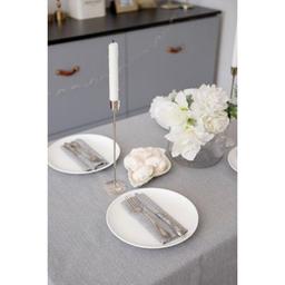 Скатерть Прованс праздничная Жемчужина Silver 132х180 см (037594)