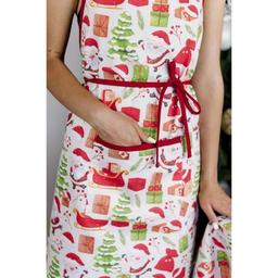 Фартук Прованс Санта на белом (035789)