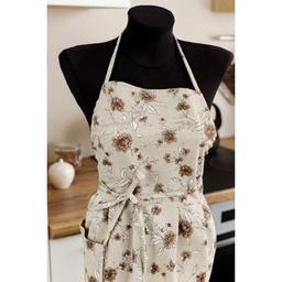 Фартук Прованс Цветы коричневый Хозяйка (031650)