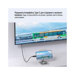 Дата кабель USB-C to USB-C 1.0m USB3.2 (20Gbps 4K PD100W) Gen2 5А black ColorWay (CW-CBPDCC062-BK)