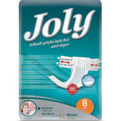 Підгузки для дорослих Joly 3 Large 8 шт (8690536804023)
