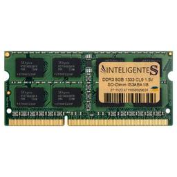Модуль пам'яті для ноутбука SoDIMM DDR3 8GB 1333 MHz INTELIGENTES (IS3ABA1/8)